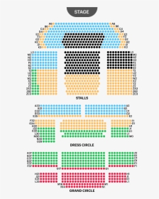 Prince Edward Theatre Seating Map - Prince Edward Theatre Map, HD Png Download, Transparent PNG