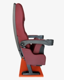 Maroon Cinema Chair - Office Chair, HD Png Download, Transparent PNG