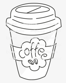 Coffee - Line Art, HD Png Download, Transparent PNG