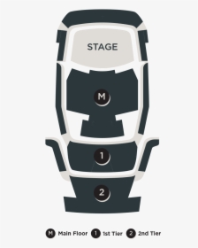 Ordway Concert Hall Seating Chart - Ordway Concert Hall Seating, HD Png Download, Transparent PNG
