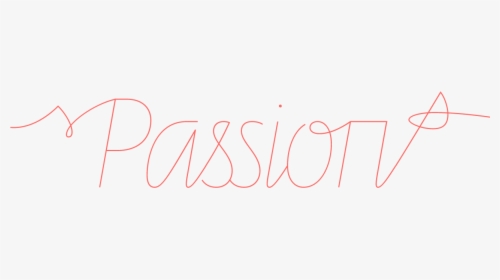 Line Passion - One Line Drawing Typography, HD Png Download, Transparent PNG