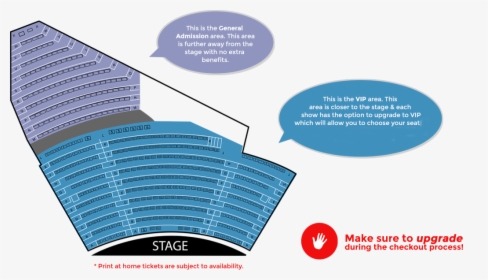 Saxe Theater Seating Chart - Saxe Theater Seating, HD Png Download, Transparent PNG