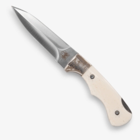 White Bone Adjustable Folder Push Dagger   Class - Utility Knife, HD Png Download, Transparent PNG