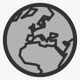 Symbol,computer Icons,global Network - Globe Clip Art, HD Png Download, Transparent PNG