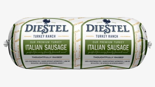 Dfr Italian Turkey Sausage Link Rendering - Diestel Farms Turkey Italian Sausage, HD Png Download, Transparent PNG