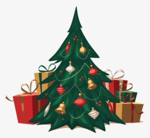 Christmas Tree Png Vector, Transparent Png, Transparent PNG