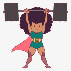 Strongwoman , Png Download - Strong Woman Cartoon *** Png, Transparent Png, Transparent PNG