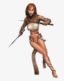 Girl Armor Warrior Free Photo - Fantasy Harem Slave Girls, HD Png Download, Transparent PNG