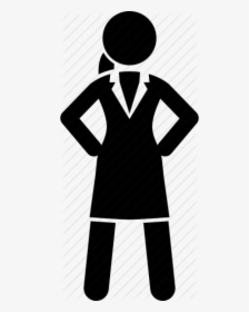Strong Woman Icon Png, Transparent Png, Transparent PNG