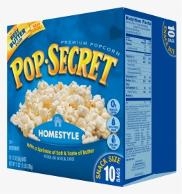 Pop Secret Popcorn Homestyle, HD Png Download, Transparent PNG
