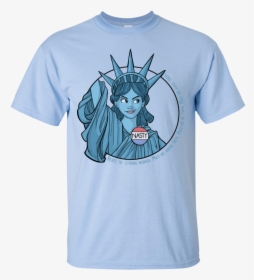 Nasty Lady Liberty T Shirt, Hoodies, Tank Top - T-shirt, HD Png Download, Transparent PNG