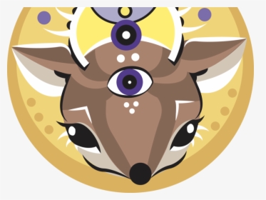 Deer Yp V3 Life Logo Poster Design Gig Poster Drawing - Cartoon, HD Png Download, Transparent PNG