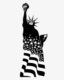 Statue Of Liberty Silhouettes, HD Png Download, Transparent PNG