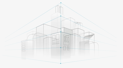Arquitectura-wireframe - Architecture, HD Png Download, Transparent PNG
