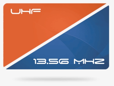 56 Mhz Uhf Hybrid Dual-frequency Iso Cards - Parallel, HD Png Download, Transparent PNG