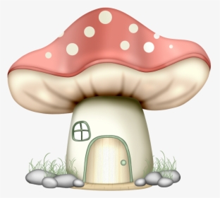 Transparent Fairy House Clipart - Clipart Mushroom House, HD Png Download, Transparent PNG