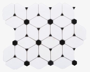 Octagon Dan White Marble Mixed Hexagon Nero Marquina - Circle, HD Png Download, Transparent PNG