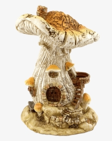 Toadstool Fairy Garden House - Figurine, HD Png Download, Transparent PNG