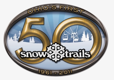 Snow Trails 50th Anniversary Logo 1961-2011 - Emblem, HD Png Download, Transparent PNG