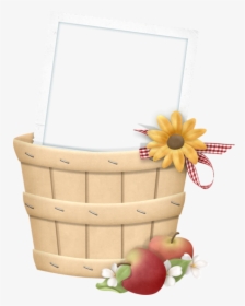 Clipart Wedding Tabla - Basket Of Apples Clipart, HD Png Download, Transparent PNG