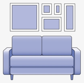 Studio Couch, HD Png Download, Transparent PNG
