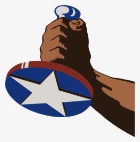 Hand With Stamp - Easy Ww2 Propaganda Posters, HD Png Download, Transparent PNG