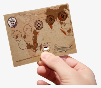 Coffee Lovers Would Receive A Hand Stamp For Each Hot - Map, HD Png Download, Transparent PNG