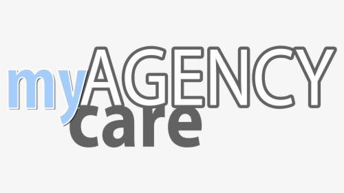 Myagencycare Logo - Black-and-white, HD Png Download, Transparent PNG