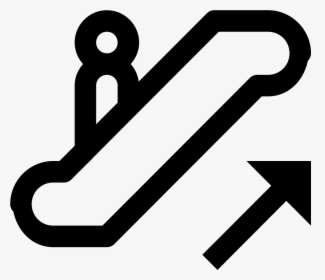 Escalator Up Icon, HD Png Download, Transparent PNG