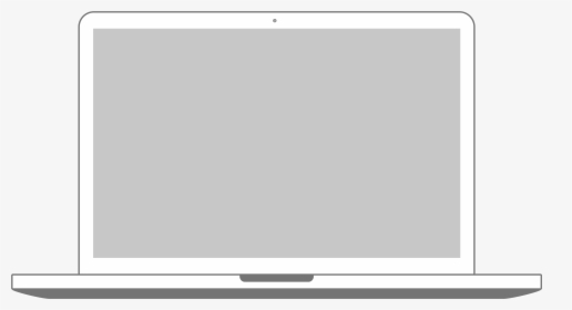 Apple Products Minimal Wireframe Kit - Laptop Frame White Png, Transparent Png, Transparent PNG