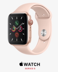 Apple Watch Series 5 Pink Sand, HD Png Download, Transparent PNG