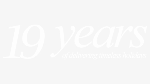 18 Years Of Delivering Timeless Holidays - Calligraphy, HD Png Download, Transparent PNG