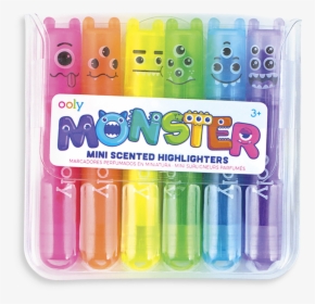 Mini Monster Scented Highlighter Markers, HD Png Download, Transparent PNG
