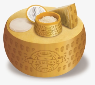 Cheese Wheel Grater - Montasio, HD Png Download, Transparent PNG