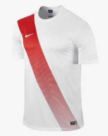 Nike Sash Jersey Ss White/red , Png Download - Camisolas De Futbol En Rojo, Transparent Png, Transparent PNG