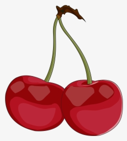 Cherries Clipart Cereza - Cereza Png, Transparent Png, Transparent PNG