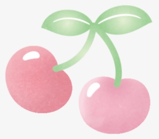 #cereza #cute #pink - Apple, HD Png Download, Transparent PNG