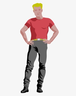 Tall Blond Man Clipart, HD Png Download, Transparent PNG