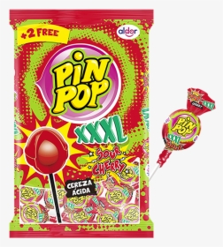 Pin Pop Xxxl Sour Cherry - Aldor Pin Pop Sour Cherry, HD Png Download, Transparent PNG