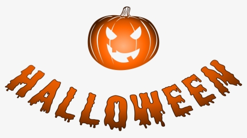 Halloween Logo With Jack O Lantern Clip Arts - Logos De Halloween Png, Transparent Png, Transparent PNG