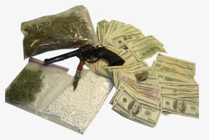 Money With Drugs, HD Png Download, Transparent PNG