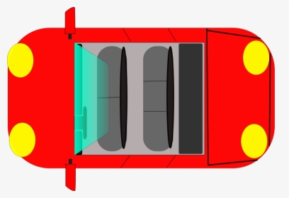 Truck Top View Png - Convertible Car From Above Png, Transparent Png, Transparent PNG