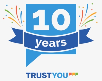 Ty 10 Years Full Color - 10 Years Anniversary, HD Png Download, Transparent PNG