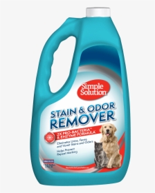 Simple Solution Pet Stain And Odor Remover With 2x - Simple Solution Stain And Odour Remover Cat Dog, HD Png Download, Transparent PNG