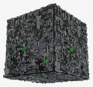 Borg Cube Png Top Down , Png Download - Borg Cube Png, Transparent Png, Transparent PNG