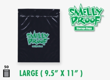 Smelly Proof Large Black Bags - Smelly Proof, HD Png Download, Transparent PNG