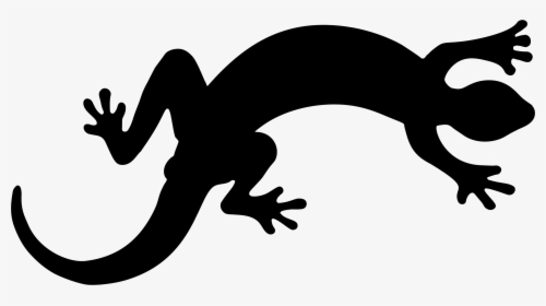Lizard Silhouette Clip Art, HD Png Download, Transparent PNG
