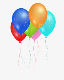Birthday Party Balloon Png Image - Birthday Balloons Png Transparent, Png Download, Transparent PNG