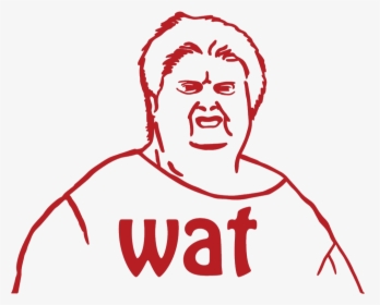 Meme Face Black And White, Hd Png Download , Png Download - Wat Meme Face Png, Transparent Png, Transparent PNG