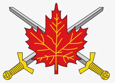 File Canadian Army Badge - Canadian Army Flag, HD Png Download, Transparent PNG